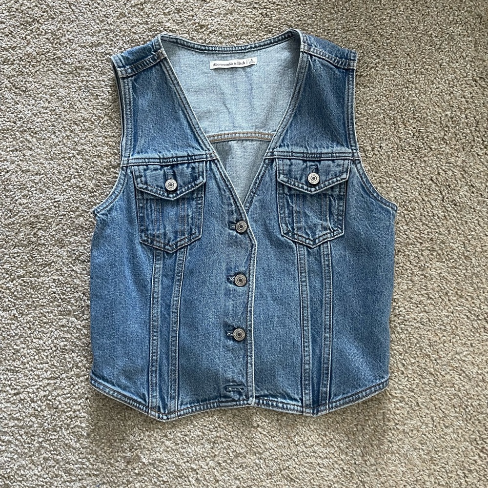 Abercrombie Denim Vest